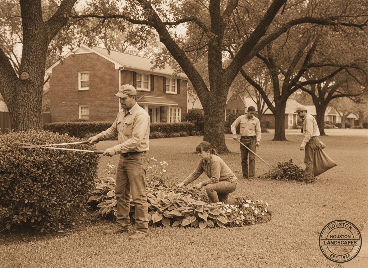 Founding team at Turf Masters working on early projects in Houston